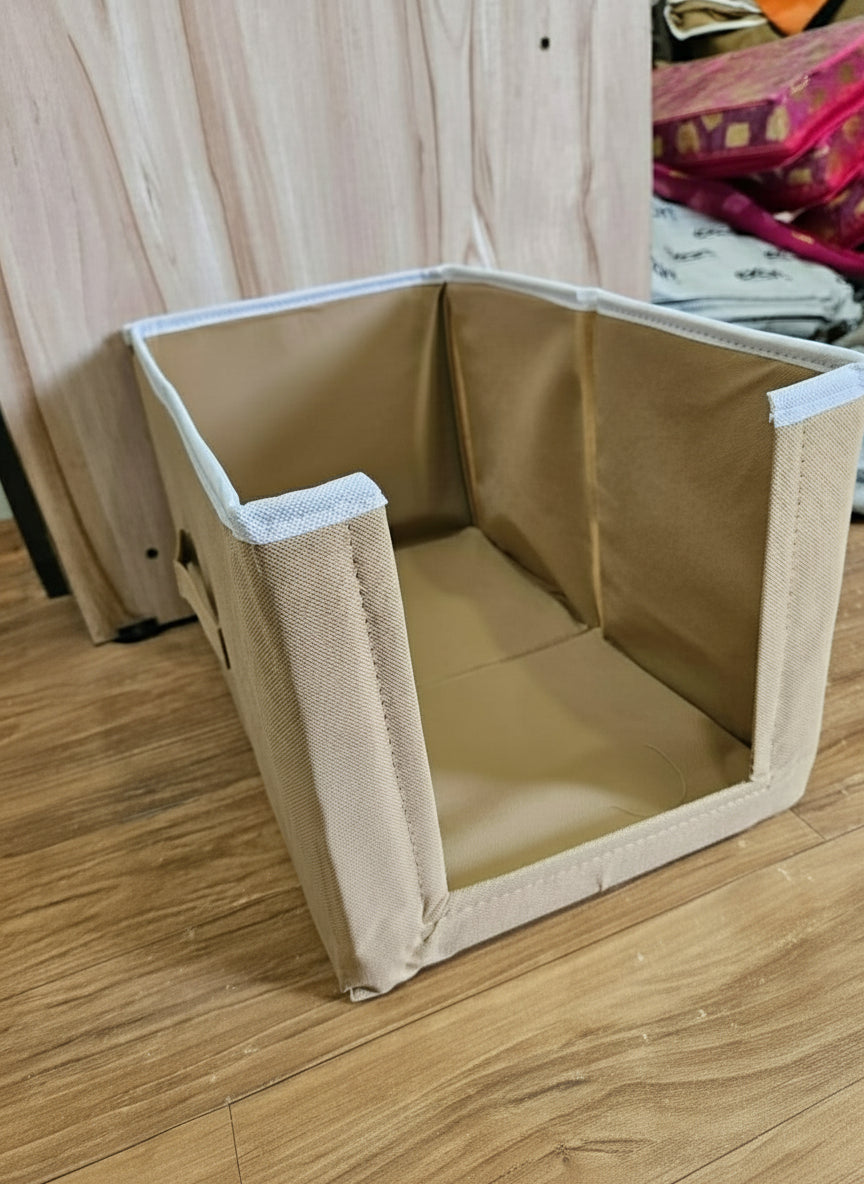 Closet Organizer-Foldable Shirts and Clothing Organizer Stackers(Pack of 3) Assorted Color